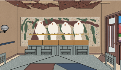 Indoor 5400 x 2000 environment